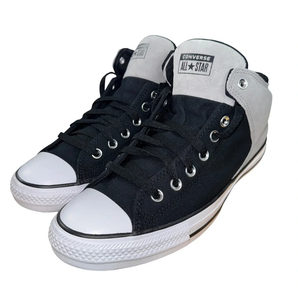 NEW Converse Chuck Taylor All Star High Street Mens 10.5 Sneakers Black A16470C